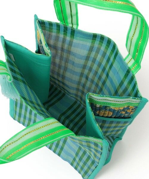 ご予約品 緑 バッグ単品 ブロックプリント キルトバッグ  マザーズバック ご予約品 緑 バッグ単品 ブロックプリント キルトバッグ