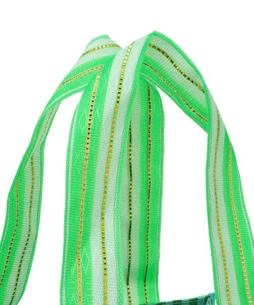 SHIPS / シップス トートバッグ | 《予約》Arawali:メッシュ × ブロック プリント バッグ | 詳細18