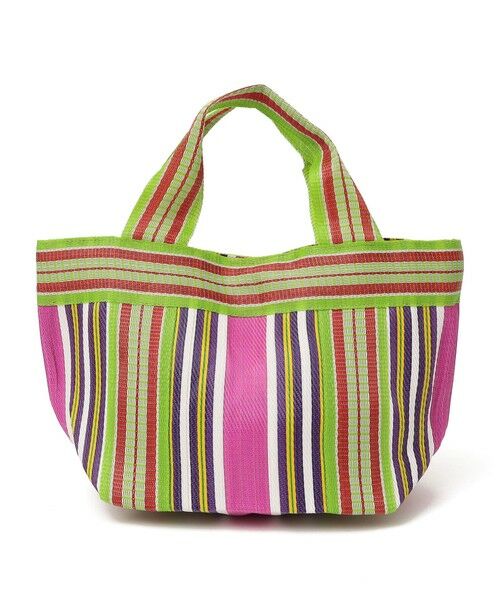 SHIPS / シップス トートバッグ | 《予約》Arawali:ストライプ ミニ トート バッグ | 詳細5