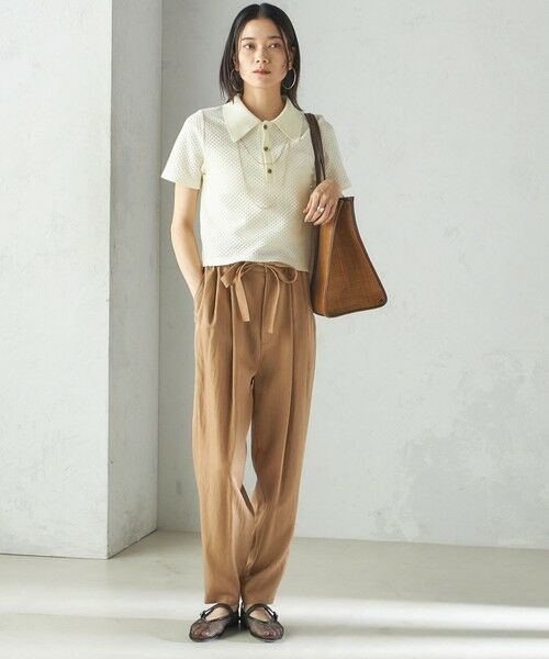 SHIPS / シップス トートバッグ | 小泉里子コラボ:ラフィア トート バッグ | 詳細14