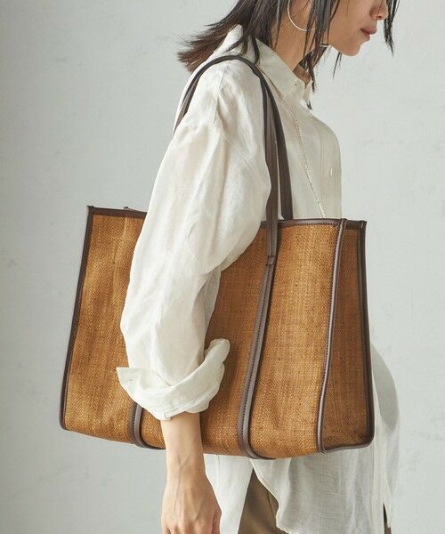 ラフィア トートバッグ 大きめ ☆送料関税込☆PRADA ラフィア トートバッグ かごバッグ☆大人気