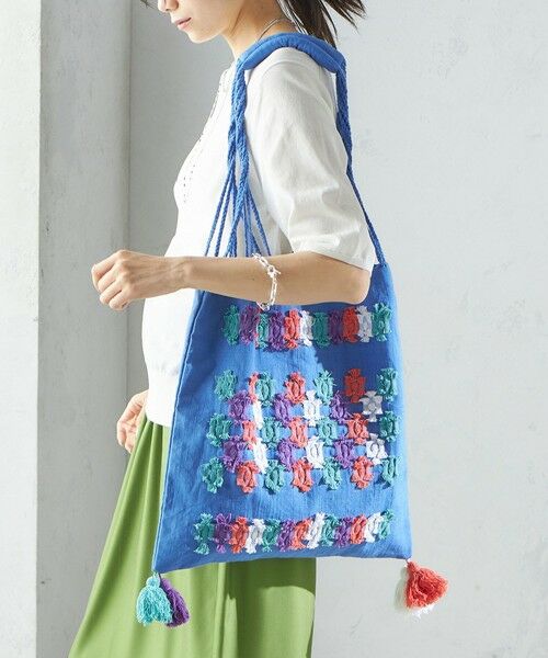 SHIPS / シップス トートバッグ | RAMESHWARI: ドビー ハンモック バッグ | 詳細1