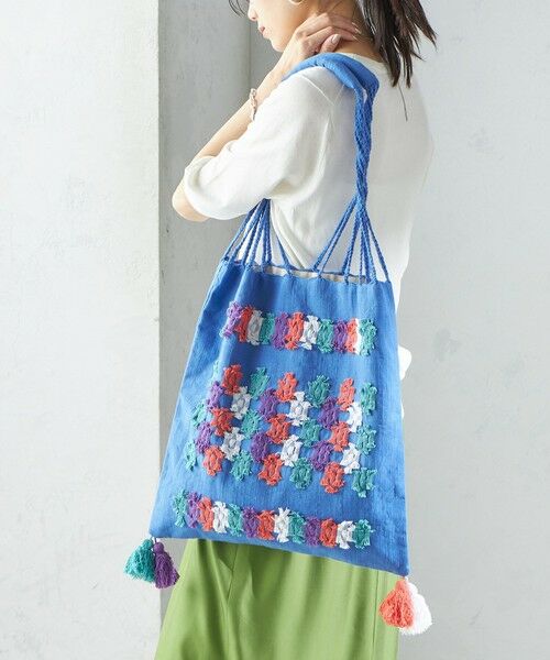 SHIPS / シップス トートバッグ | RAMESHWARI: ドビー ハンモック バッグ | 詳細2