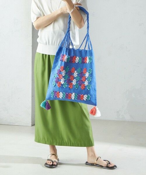 SHIPS / シップス トートバッグ | RAMESHWARI: ドビー ハンモック バッグ | 詳細3