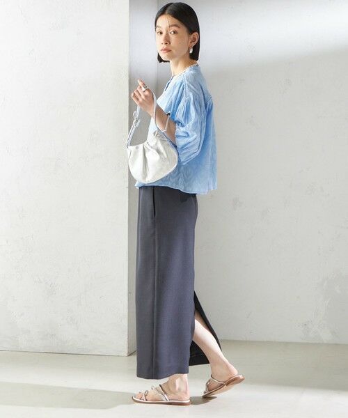 SHIPS / シップス シャツ・ブラウス | 〈手洗い可能〉コットン ドビー 袖 ボリューム ブラウス | 詳細16