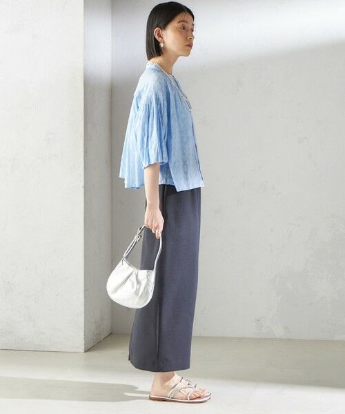 SHIPS / シップス シャツ・ブラウス | 〈手洗い可能〉コットン ドビー 袖 ボリューム ブラウス | 詳細18