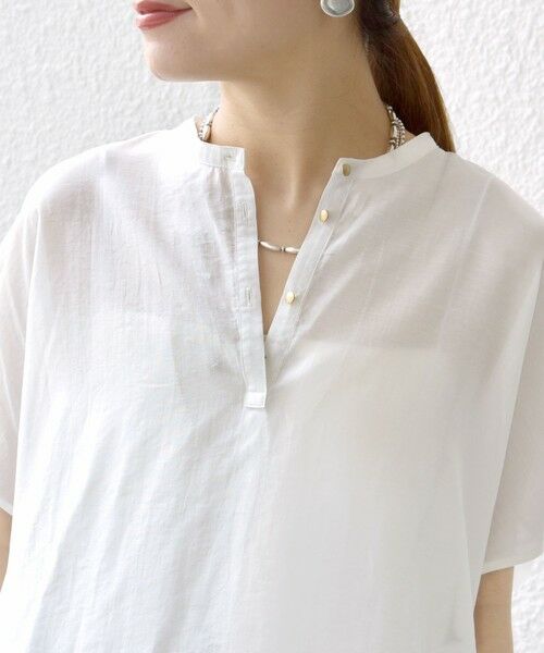 SHIPS / シップス シャツ・ブラウス | 〈手洗い可能〉袖 ギャザー ドルマン ブラウス | 詳細10