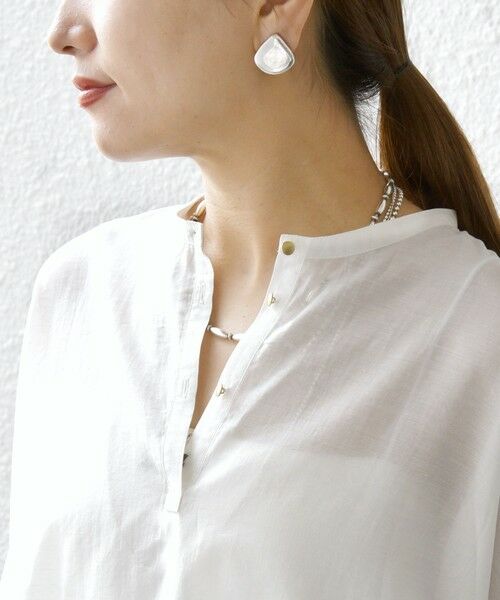 SHIPS / シップス シャツ・ブラウス | 〈手洗い可能〉袖 ギャザー ドルマン ブラウス | 詳細11