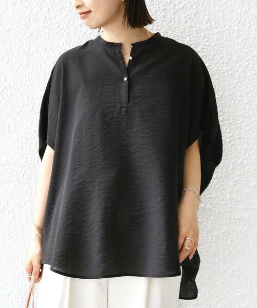 SHIPS / シップス シャツ・ブラウス | 〈手洗い可能〉袖 ギャザー ドルマン ブラウス | 詳細19