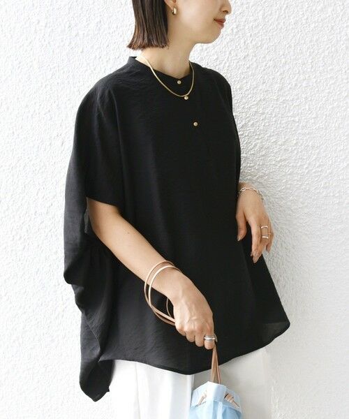 SHIPS / シップス シャツ・ブラウス | 〈手洗い可能〉袖 ギャザー ドルマン ブラウス | 詳細21