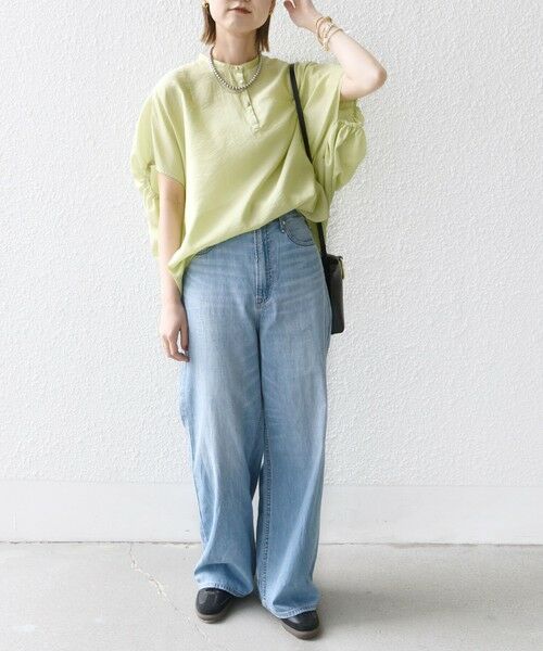 SHIPS / シップス シャツ・ブラウス | 〈手洗い可能〉袖 ギャザー ドルマン ブラウス | 詳細28