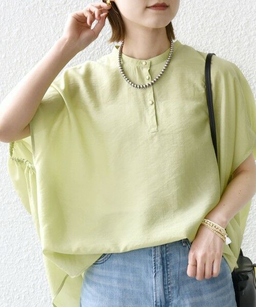 SHIPS / シップス シャツ・ブラウス | 〈手洗い可能〉袖 ギャザー ドルマン ブラウス | 詳細29