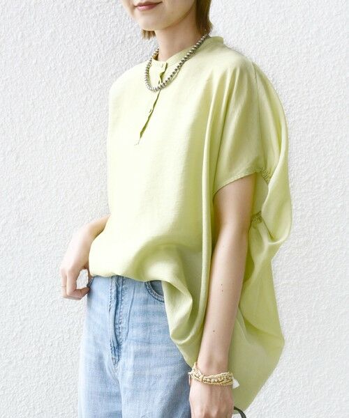 SHIPS / シップス シャツ・ブラウス | 〈手洗い可能〉袖 ギャザー ドルマン ブラウス | 詳細30