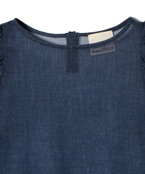 SHIPS / シップス シャツ・ブラウス | troisiemeCHACO:〈手洗い可能〉デニム プリント チュール ブラウス | 詳細26