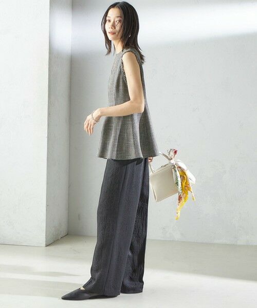 SHIPS / シップス シャツ・ブラウス | 〈手洗い可能〉カラミ ペプラム ノースリーブ ブラウス | 詳細22