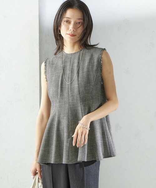 SHIPS / シップス シャツ・ブラウス | 〈手洗い可能〉カラミ ペプラム ノースリーブ ブラウス | 詳細27