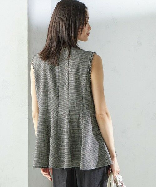 SHIPS / シップス シャツ・ブラウス | 〈手洗い可能〉カラミ ペプラム ノースリーブ ブラウス | 詳細29