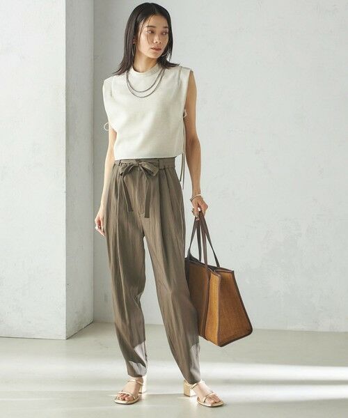 SHIPS / シップス シャツ・ブラウス | 小泉里子コラボ:〈手洗い可能〉スラブ 綿麻混 ブラウス | 詳細1