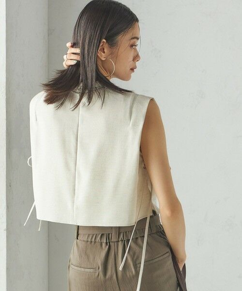 SHIPS / シップス シャツ・ブラウス | 小泉里子コラボ:〈手洗い可能〉スラブ 綿麻混 ブラウス | 詳細10