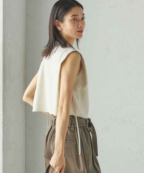 SHIPS / シップス シャツ・ブラウス | 小泉里子コラボ:〈手洗い可能〉スラブ 綿麻混 ブラウス | 詳細11