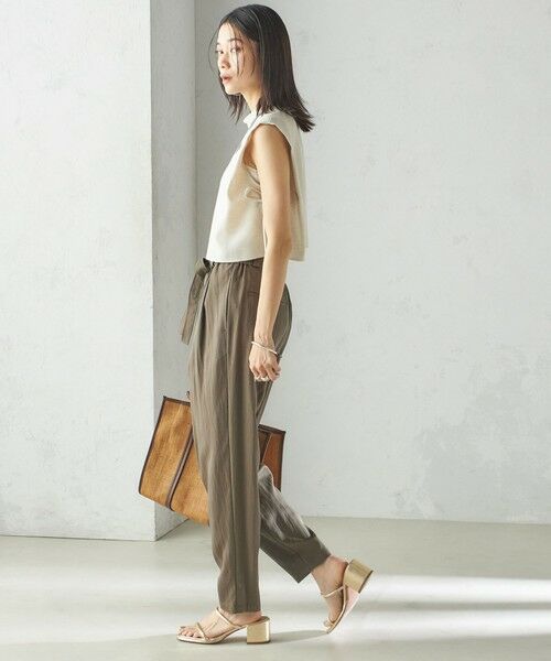 SHIPS / シップス シャツ・ブラウス | 小泉里子コラボ:〈手洗い可能〉スラブ 綿麻混 ブラウス | 詳細2