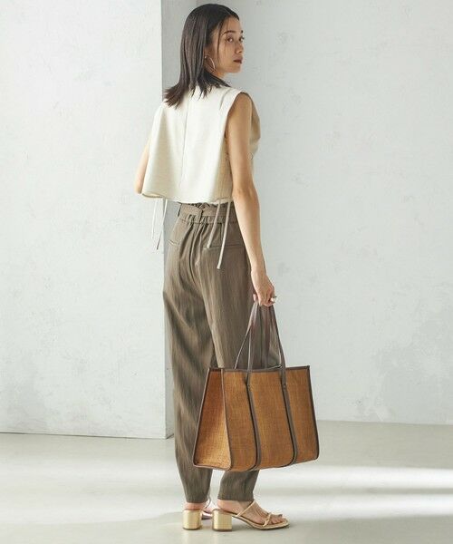 SHIPS / シップス シャツ・ブラウス | 小泉里子コラボ:〈手洗い可能〉スラブ 綿麻混 ブラウス | 詳細4