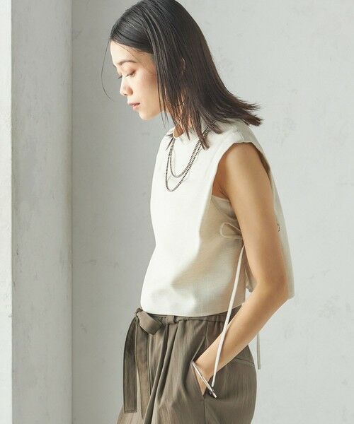 SHIPS / シップス シャツ・ブラウス | 小泉里子コラボ:〈手洗い可能〉スラブ 綿麻混 ブラウス | 詳細9