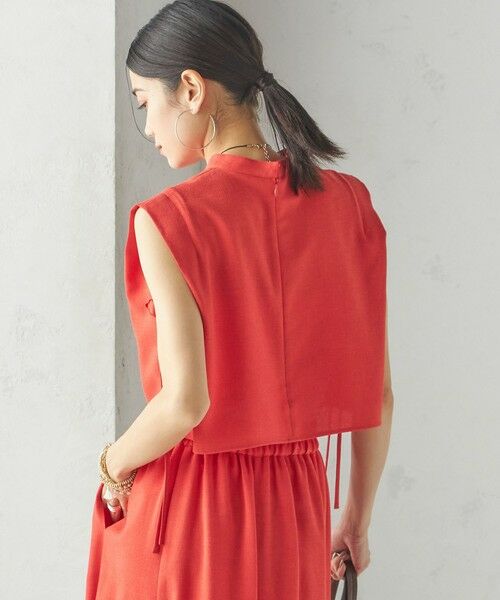 SHIPS / シップス シャツ・ブラウス | 小泉里子コラボ:〈手洗い可能〉スラブ 綿麻混 ブラウス | 詳細28