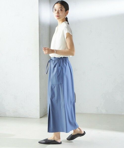 SHIPS / シップス シャツ・ブラウス | 〈手洗い可能〉タック タイ フレンチ スリーブ ブラウス | 詳細2