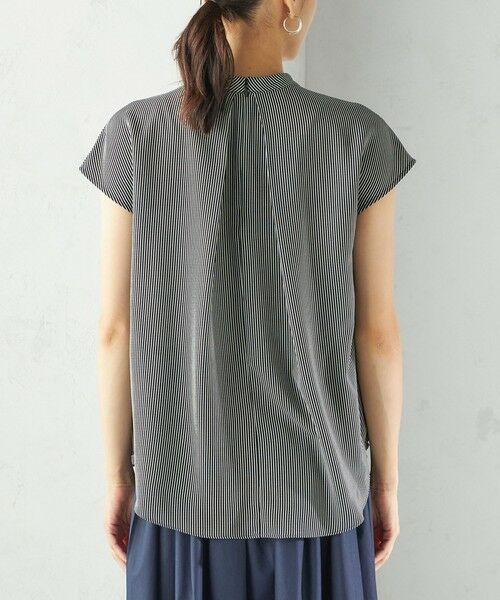 SHIPS / シップス シャツ・ブラウス | 〈手洗い可能〉タック タイ フレンチ スリーブ ブラウス | 詳細24