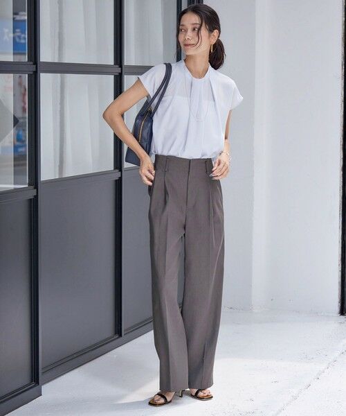 SHIPS / シップス シャツ・ブラウス | 〈手洗い可能〉タック タイ フレンチ スリーブ ブラウス | 詳細29