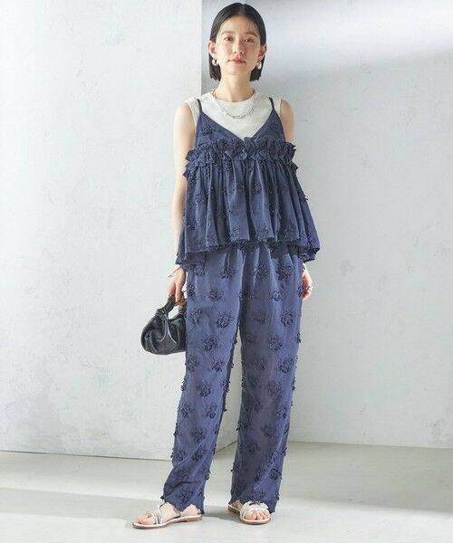 SHIPS / シップス シャツ・ブラウス | 【SHIPS別注】crinkle crinkle crinkle:3D エンブロイダリー キャミ | 詳細1