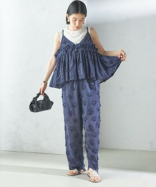 SHIPS / シップス シャツ・ブラウス | 【SHIPS別注】crinkle crinkle crinkle:3D エンブロイダリー キャミ | 詳細7