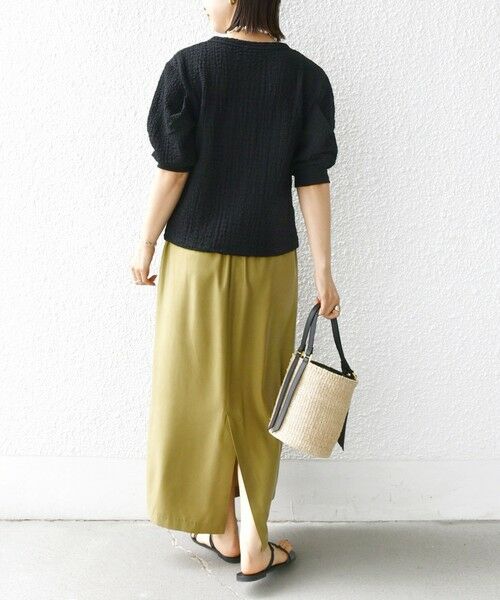 SHIPS / シップス カーディガン・ボレロ | 【WEB限定】〈手洗い可能〉バンピー シャーリング 5分袖 カーディガン | 詳細18