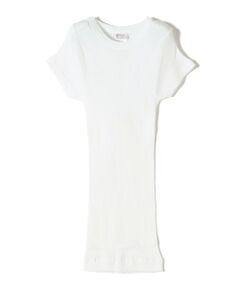 SHIPS / シップス Tシャツ | gicipi:リブ フレンチ スリーブ（CALCIO）