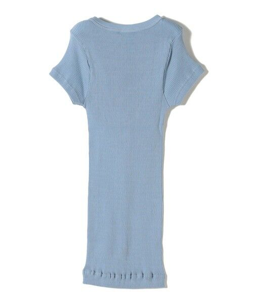 SHIPS / シップス Tシャツ | gicipi:リブ フレンチ スリーブ（CALCIO） | 詳細3