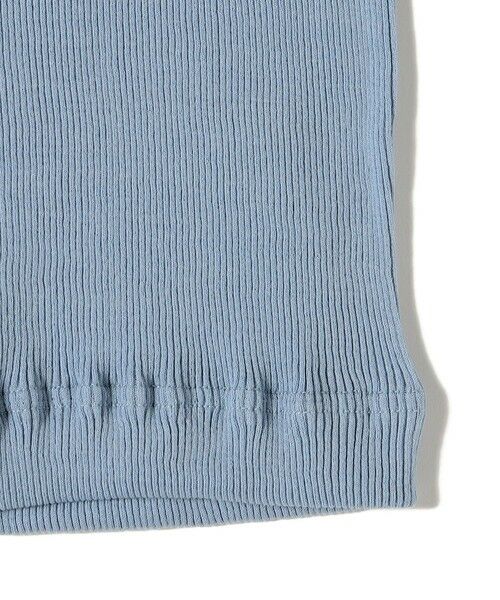 SHIPS / シップス Tシャツ | gicipi:リブ フレンチ スリーブ（CALCIO） | 詳細6