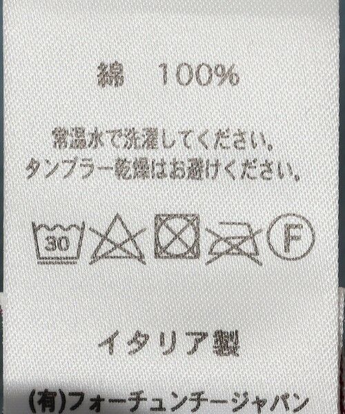 SHIPS / シップス Tシャツ | gicipi:リブ フレンチ スリーブ（CALCIO） | 詳細8