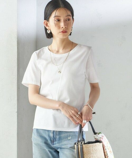 SHIPS / シップス Tシャツ | ギザコットン ベーシック TEE | 詳細11