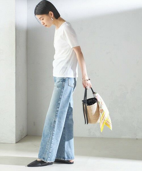 SHIPS / シップス Tシャツ | ギザコットン ベーシック TEE | 詳細2