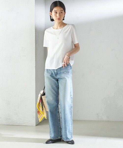 SHIPS / シップス Tシャツ | ギザコットン ベーシック TEE | 詳細6