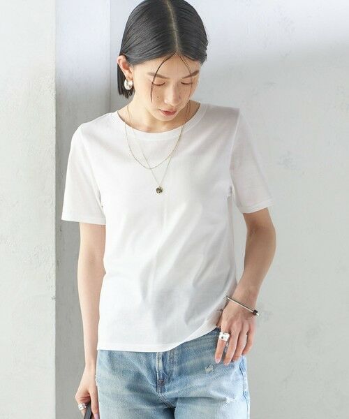 SHIPS / シップス Tシャツ | ギザコットン ベーシック TEE | 詳細7