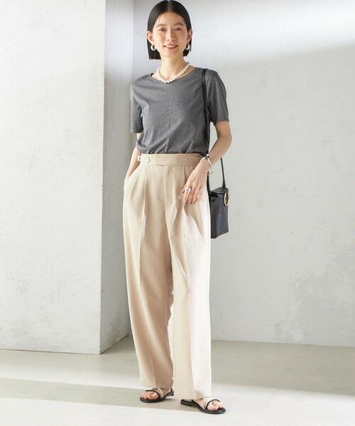 SHIPS / シップス Tシャツ | ギザコットン ベーシック TEE | 詳細20