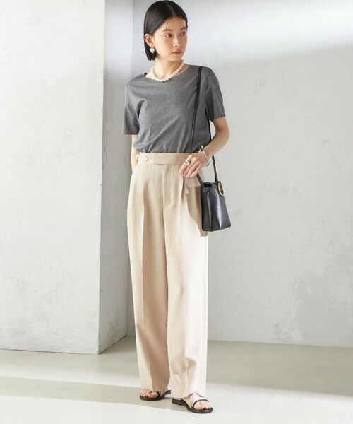 SHIPS / シップス Tシャツ | ギザコットン ベーシック TEE | 詳細25