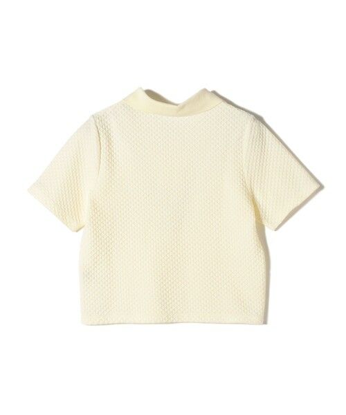 SHIPS / シップス ポロシャツ | 小泉里子コラボ:シャーリング ジャカード ポロ | 詳細16