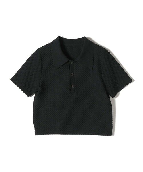 SHIPS / シップス ポロシャツ | 小泉里子コラボ:シャーリング ジャカード ポロ | 詳細30