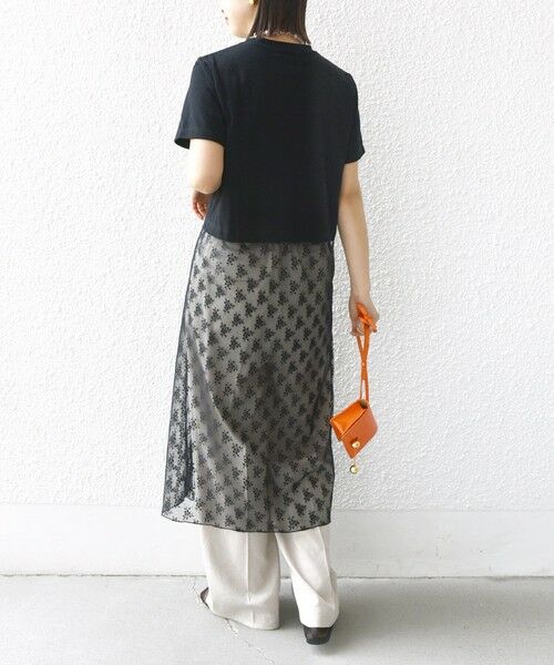 SHIPS / シップス Tシャツ | 【WEB限定】ラッセル レース ドッキング TEE | 詳細20