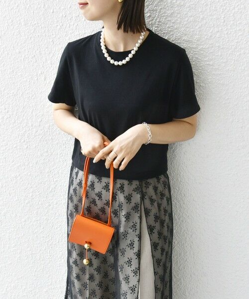 SHIPS / シップス Tシャツ | 【WEB限定】ラッセル レース ドッキング TEE | 詳細24