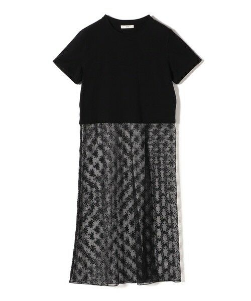 SHIPS / シップス Tシャツ | 【WEB限定】ラッセル レース ドッキング TEE | 詳細25