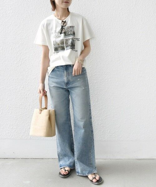 SHIPS / シップス Tシャツ | 【WEB限定】フォト 刺繍 TEE | 詳細6